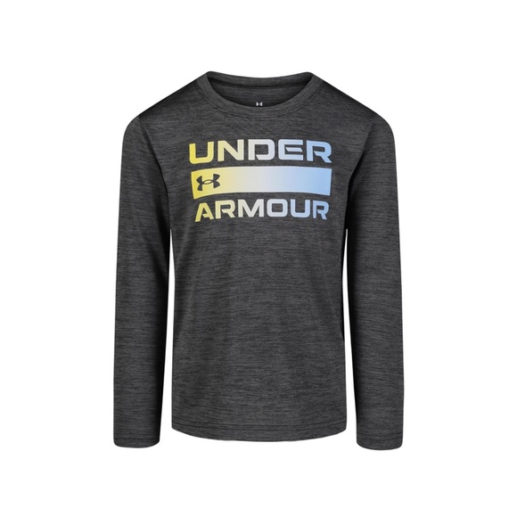Under Armour Boys' Long Sleeve Shirt, Crewneck, Lightweight and Breathable - Picture 1 of 4